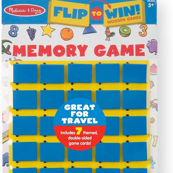 Melissa & Doug Toys Melissa Doug Flip To Win Travel Memory Game